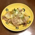 もれさん's cooksnap of when they made 白菜と豚肉のチーズ炒め.