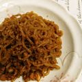 徒然ひろにゃ♪'s cooksnap of when they made 糸こんにゃくと鶏そぼろの甘辛煮.