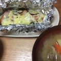 shoooookko's cooksnap of when they made ほうれん草のチーズホイル焼き.
