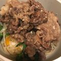 あひみはと's cooksnap of when they made たっぷりナムルと塩麹牛肉の絶品ビビンバ丼.