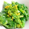 乃愛ちゃんママ's cooksnap of when they made 菜の花の辛子和え.