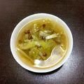 クック旅好！！'s cooksnap of when they made キャベツとなめこのスープ.