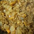 TaniYuri's cooksnap of when they made 簡単！栄養満点！めちゃうまキーマカレー♡.