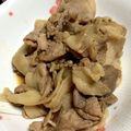 もんす。's cooksnap of when they made 豚コマで♡シンプルでやわらかい生姜焼き♡.