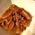 ☆クックhi☆'s cooksnap of when they made ひき肉大根の餡かけ.