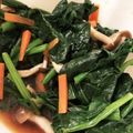 naccc's cooksnap of when they made ほうれん草人参しめじナムル♡.
