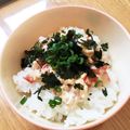 YuzuKizu's cooksnap of when they made 我が家の簡単カニツナ丼.