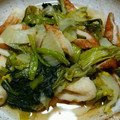 ナーちゃん's cooksnap of when they made 白菜と小松菜とちくわの煮浸し.