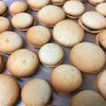 Ｙ＿ＰＡＰＡ's cooksnap of when they made 卵白消費！サクサクラングドシャ♪.