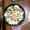 たかし2151's cooksnap of when they made 材料費100円!吉野家の豆腐ぶっかけ飯.