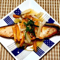 にきけん's cooksnap of when they made 鮭の焼きびたし　with　大根＆人参♪.