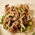 おうちごはん1612's cooksnap of when they made ヘルシー◎豚肉ときゅうりの酢の物.