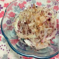 ぽぽきゅ's cooksnap of when they made 簡単ヘルシー！新玉ねぎとゆかりのあえもの.