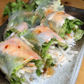ChunChun☆≡'s cooksnap of when they made 簡単de野菜たっぷり生春巻き♪絶品ソース.