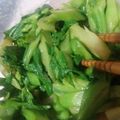 ふぁんたにゃん's cooksnap of when they made チンゲン菜のからし和え.