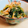 島子☆'s cooksnap of when they made レンジで簡単！ほうれん草の胡麻和え.