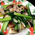 ゆか＊みく's cooksnap of when they made 小松菜のバターコンソメ炒め 超簡単美味い.