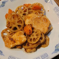 バニモン's cooksnap of when they made 蓮根と鶏むね肉の辛子煮物♪簡単.