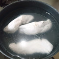 kohaku_01's cooksnap of when they made 驚きの柔らかさ！柔らかいササミの茹で方.