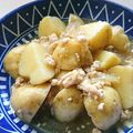 見習い和尚修業中's cooksnap of when they made 新じゃがと玉ねぎの鶏そぼろあん♥.