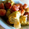 aaaやのnのn19's cooksnap of when they made カリフラワーとウインナーの炒め物.