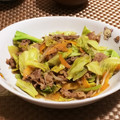 未来への扉's cooksnap of when they made 豚バラとキャベツの味噌マヨ炒め.