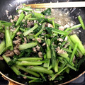 あごちくわ's cooksnap of when they made ３分！小松菜と鯖の和え物.