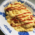 ◇ゆうぽす◇'s cooksnap of when they made 一人のお昼に 半熟卵の手抜きオムライス.