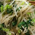 優駿蓮ママ's cooksnap of when they made もやしと小松菜のナムル.