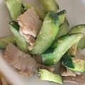 さと56's cooksnap of when they made 豚肉ときゅうり炒め.