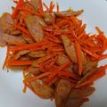 クックQNOM99☆'s cooksnap of when they made 旨っ♡人参とウインナーのナポリタン風.