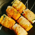 RAD♪'s cooksnap of when they made 厚揚げの豚バラ巻き巻き〜★.