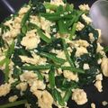 プラヤム's cooksnap of when they made 朝昼夕♪簡単♪ほうれん草と炒り卵の和え物.