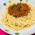 クック8HXDN3☆'s cooksnap of when they made ケチャップで♪おばあちゃんのミートソース.