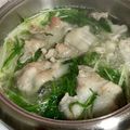 ひこさぶろう's cooksnap of when they made 水菜と豚肉だけ！我が家の【はりはり鍋】.