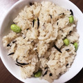 りんごっ。's cooksnap of when they made ひじきと桜えびの炊き込みごはん.