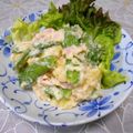 ＠迷子＠'s cooksnap of when they made 絹さやとベーコンのポテトサラダ.