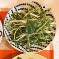 ᕱ⑅ᕱもざみ's cooksnap of when they made 簡単♪ 水菜シャキシャキ！塩昆布ナムル.