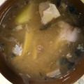 しょうたんももちゃん's cooksnap of when they made タケノコのお味噌汁♪信州の定番サバ缶で♪.