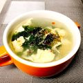のんべぇヒロ's cooksnap of when they made 創味シャンタンDXでニンニクスープ☆.