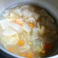あちたんまん！'s cooksnap of when they made 簡単！生姜の効いた野菜スープ.