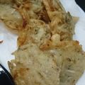 万華月's cooksnap of when they made イカナゴのかき揚げ.