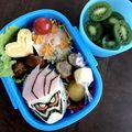 y_u♡'s cooksnap of when they made 仮面ライダーエグゼイド☆キャラ弁.