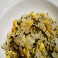 ゆみらんたん's cooksnap of when they made たまごとじゃこの入った高菜チャーハン♡.