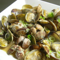 nabeko44kazu's cooksnap of when they made 洋風？あさりの酒蒸し.