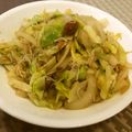 よし坊's cooksnap of when they made キャベツと豚肉の梅炒め.