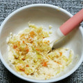 クックC2UMZC☆'s cooksnap of when they made 【離乳食】中期～ 粉豆腐と野菜の和え物.