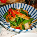 アスカチャチャ's cooksnap of when they made 簡単お弁当おかず☆いんげんカニかま炒め.