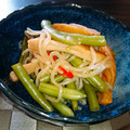 アスカチャチャ's cooksnap of when they made ピリ辛☆いんげんとさつま揚げの煮物.