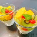 MIKIKroom's cooksnap of when they made 夏★簡単＆豪華　メロンミルクゼリー.